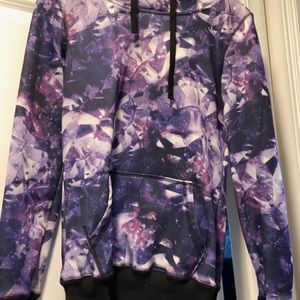 Galaxy hoodie, only worn a few times. Just doesn’t fit anymore!